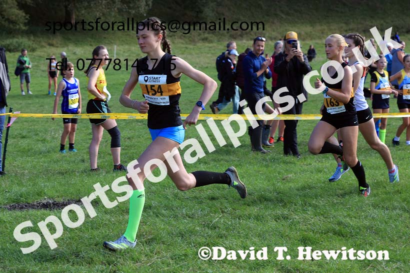 Girls under-13s 2024 Start Fitness NEHL, Thornley Hall Farm, Peterlee, Saturday, September 28th.   Photo: David T. Hewitson/Sports for All Pics